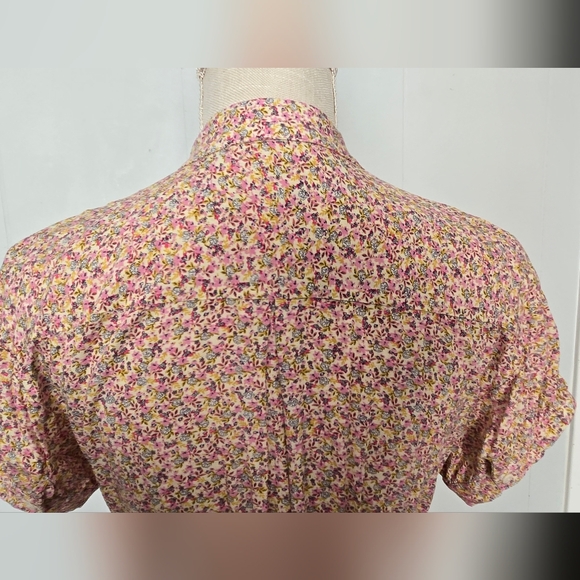 Chic Pink Floral Midi Dress - Picture 7 of 10